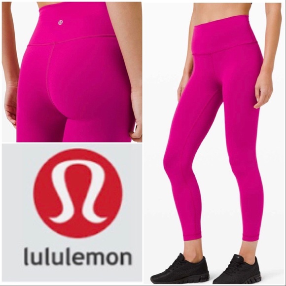 lululemon athletica Pants - New Wunder Train Hr LULULEMON bright pink tight Size 0